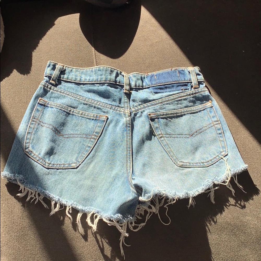 Vintage denim shorts